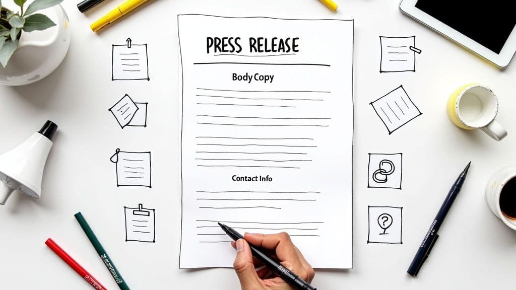 A Press Release Example Template That Gets Results