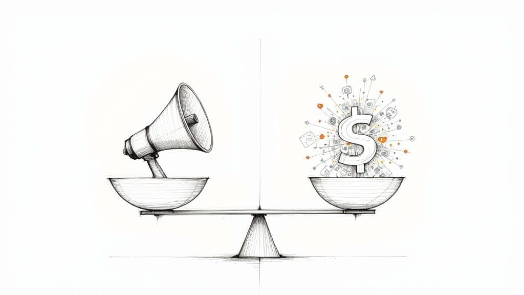 Earned Media vs Paid Media A Modern Marketer's Guide