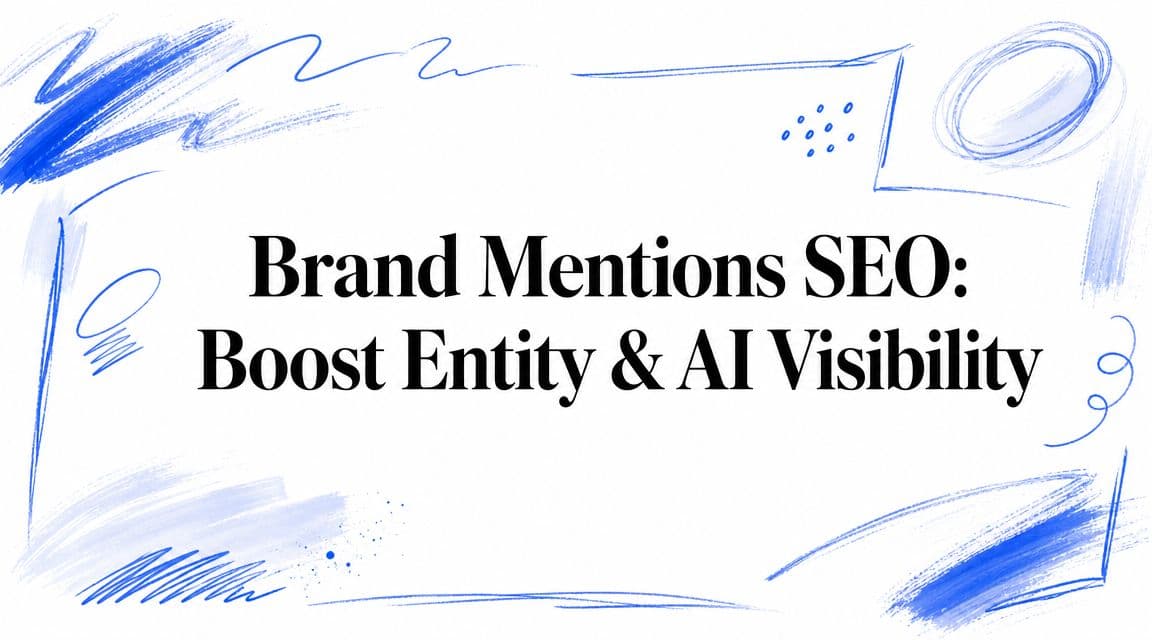 Brand Mentions SEO: Boost Entity & AI Visibility